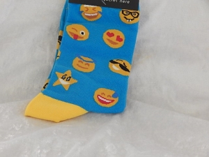 Sock Society - Emoji Blue